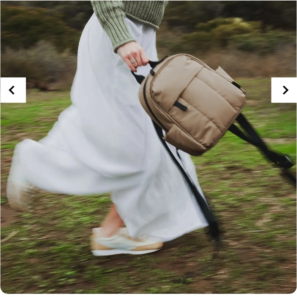 Calpak Mini Backpack in Chocolate